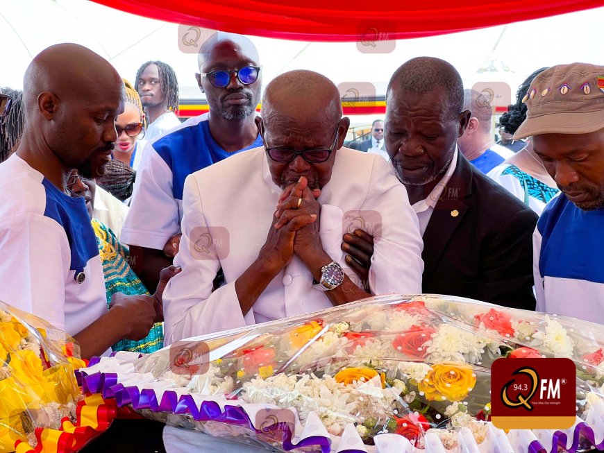 PICTORIAL: The late Hon. Cecilia Ogwal is being buried today January 27