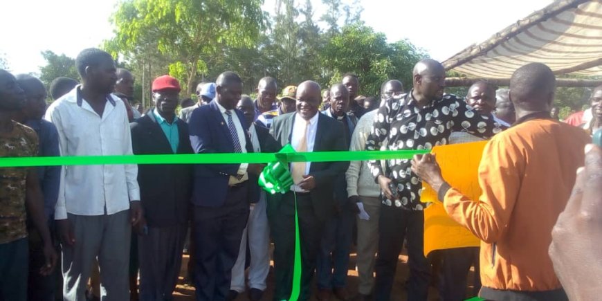 Agwata Town Council Launches New Market to Boost Revenue and Eradicate Poverty