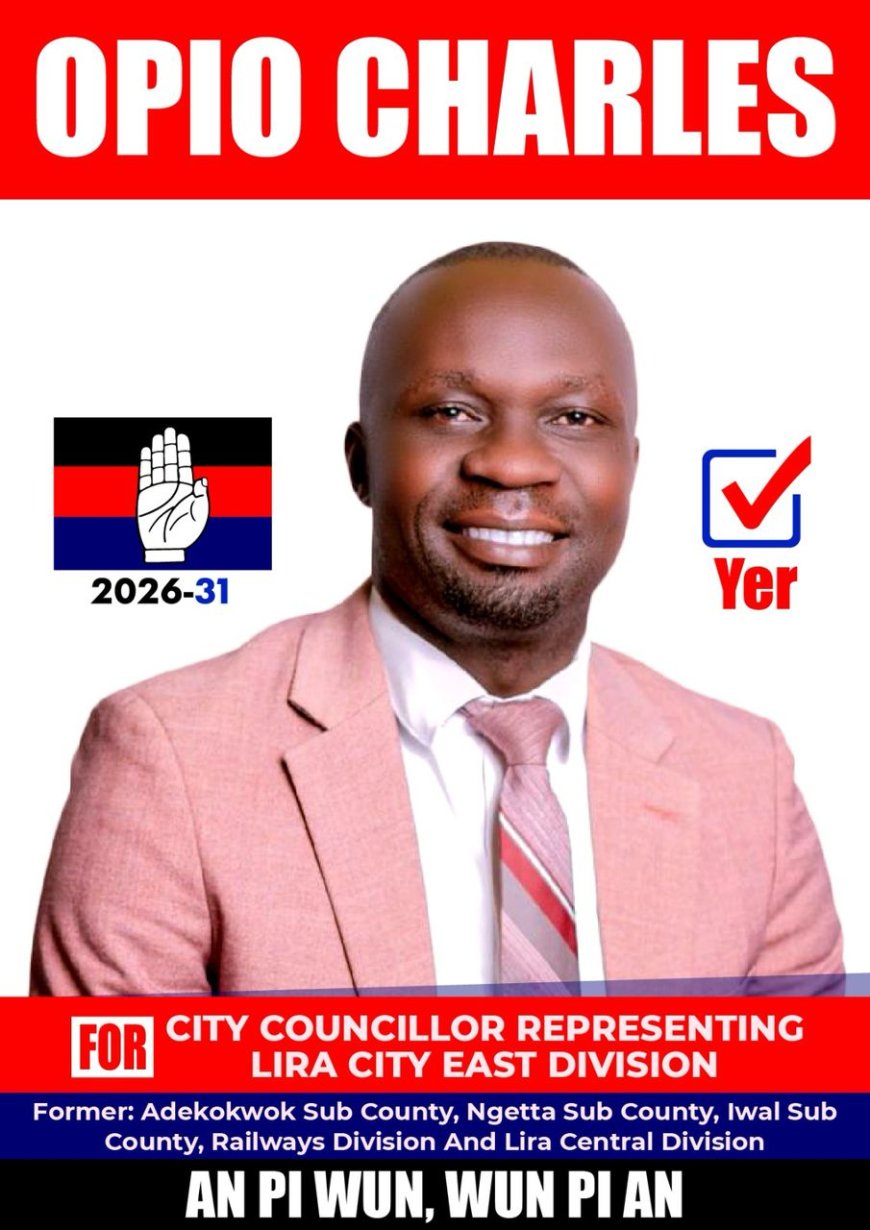 Building a Better Lira City: Charles Opio's Journey of Leadership and Community Triumph